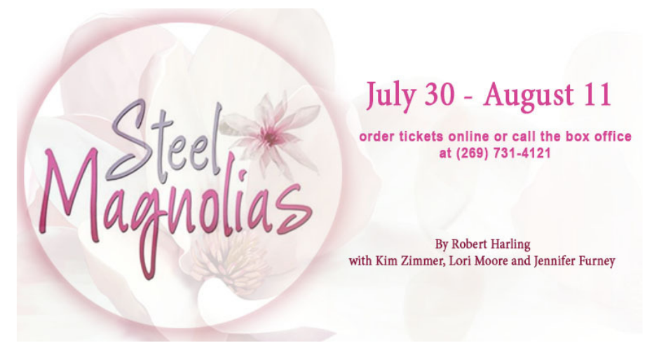 Steel Magnolias with Kim Zimmer at the Barn Theatre August 2019