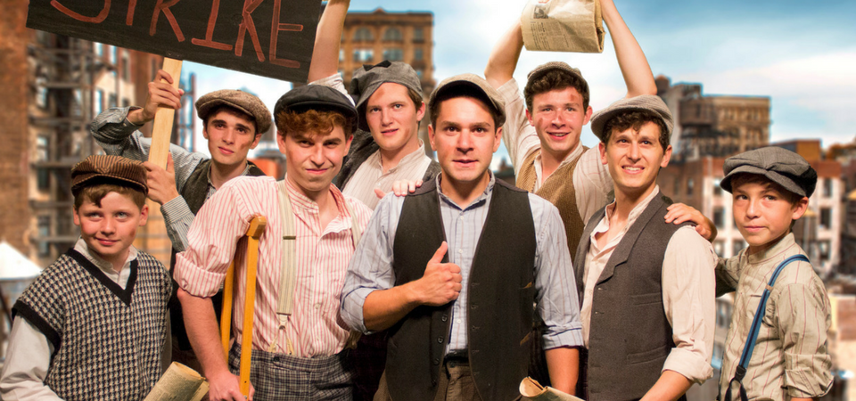Announcing Disney S Newsies Opening August 8 17 At 8pm Barn Theatre School For Advanced Theatre Training