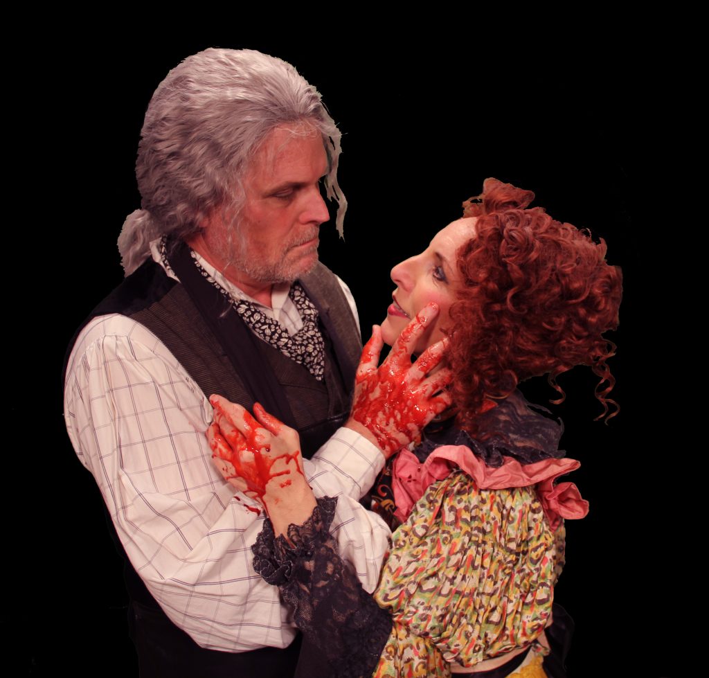 Sweeney Todd Rehearsal - Robert Newman and Penelope Alex