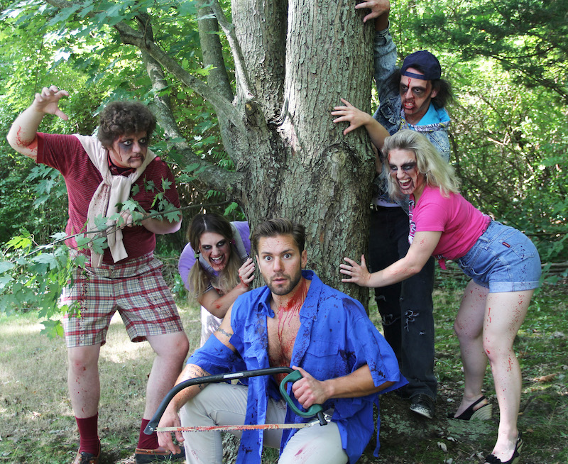 Evil Dead Cast Group Shot - smaller