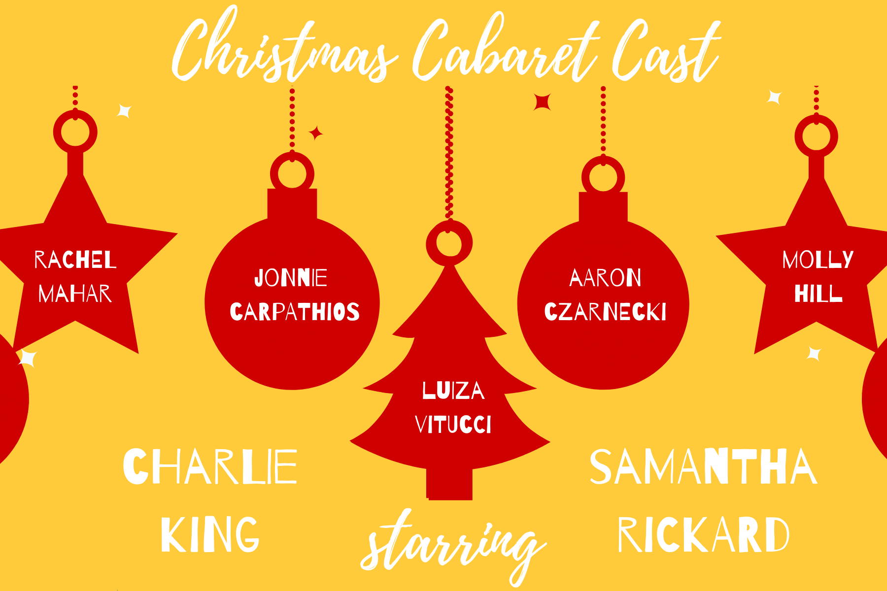barn christmas cabaret cast