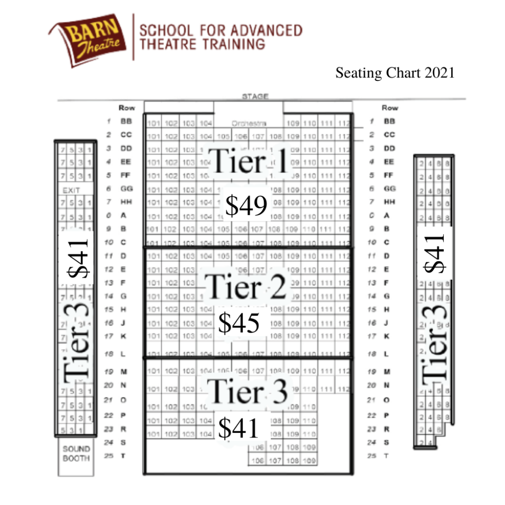 Barn Theatre School Box Office Ticket Sales and Information
