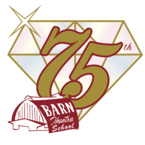 Barn Theatre School - 75th Anniversary Logo