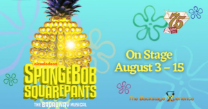 Spongebob Squarepants: The Broadway Musical from August 3 - 15, 2021 image