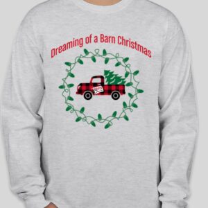 Barn Christmas Long Sleeve Shirt