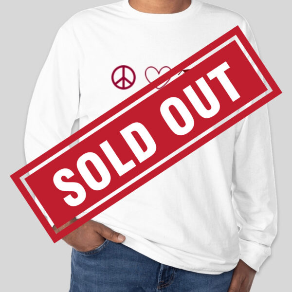 peace love barn shirt sold out