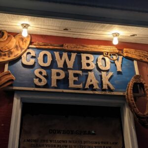 Cowbowy Speak